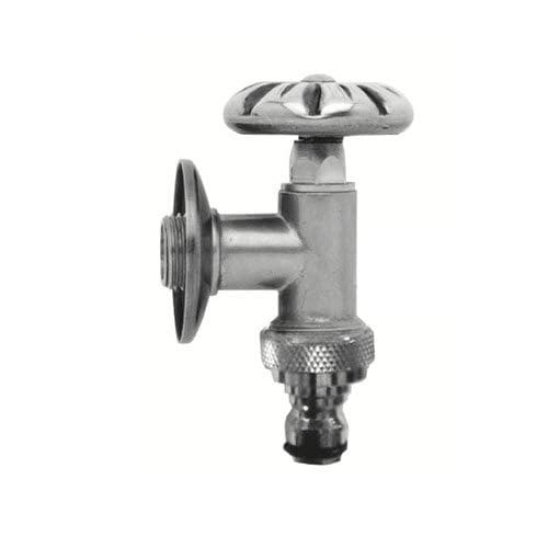 Wasserhahn für Trinkbrunnen - IDRO K - MORELLI S.A.S. - wandmontiert / verchromter Messing / für Garten