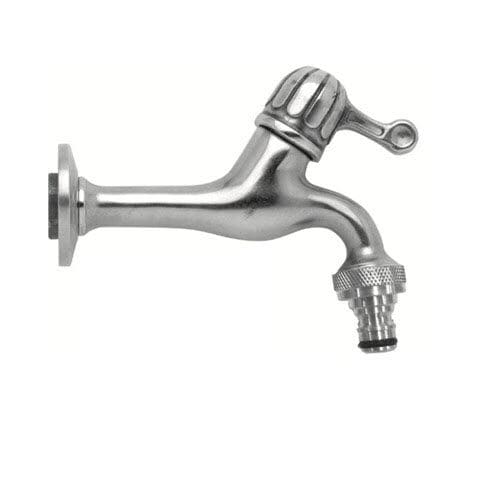 Wasserhahn für Trinkbrunnen - SANCHO K - MORELLI S.A.S. - wandmontiert / verchromter Messing / für Garten