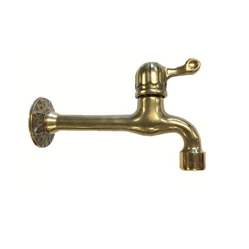 Wasserhahn für Trinkbrunnen - BIZANTINO - MORELLI S.A.S. - wandmontiert / Messing / für Außenbereich