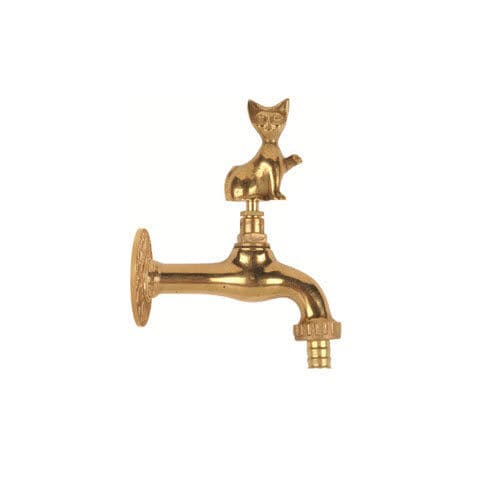 Wasserhahn für Trinkbrunnen - GATTO - MORELLI S.A.S. - wandmontiert / Messing / für Außenbereich
