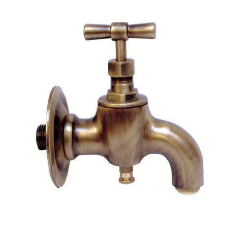 Wasserhahn für Trinkbrunnen - GRECIA - MORELLI S.A.S. - wandmontiert / Messing / für Außenbereich
