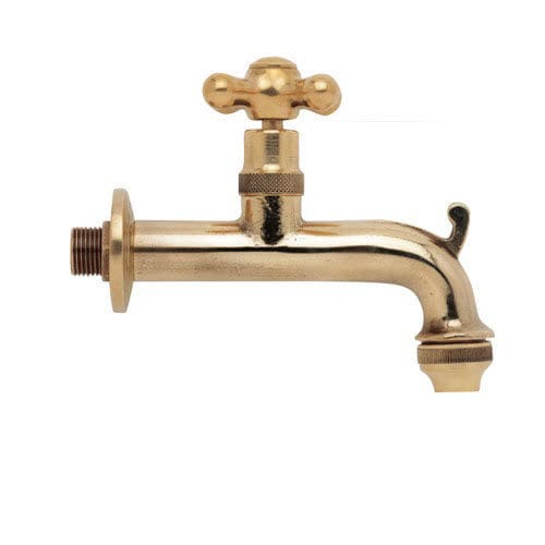 Wasserhahn für Trinkbrunnen - PLENTY - MORELLI S.A.S. - wandmontiert / Messing / für Garten