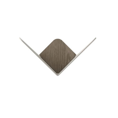 Moderner Garderobenhaken - BUTTERFLIES - Umage - Stahl / Eiche / individuell