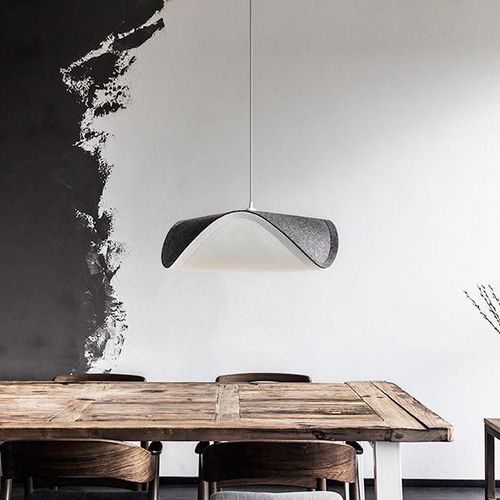 Hängelampe - SINE FELT - Umage - Filz / originelles Design / schnurlos