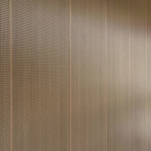 Akustik-Wandpaneel - ATY Group (Aust) Pty Ltd - Aluminium / rechteckig / Holzoptik