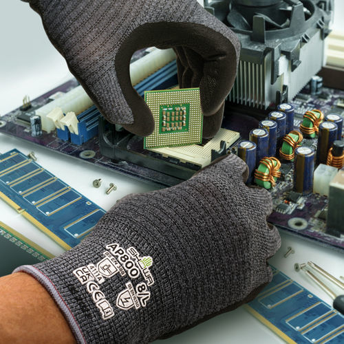 Arbeitshandschuh - AP800 - Showa - antistatisch / Nitril / für die Automobilindustrie