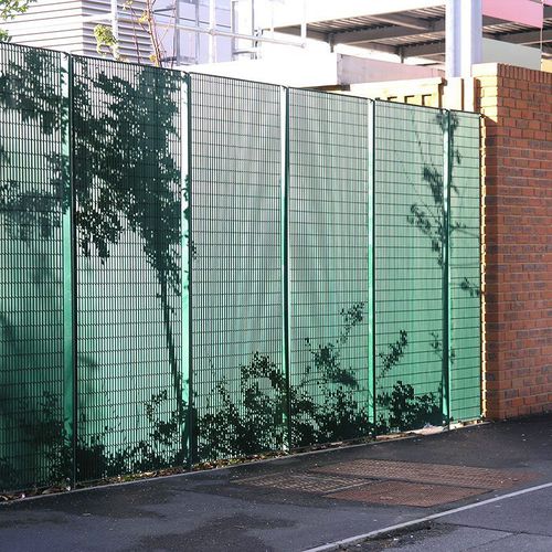 Gitterrostzaun - STANDARD : NOVARA-25 - LANG AND FULTON - für öffentliche Bereiche / galvanisiertem Stahl / modular