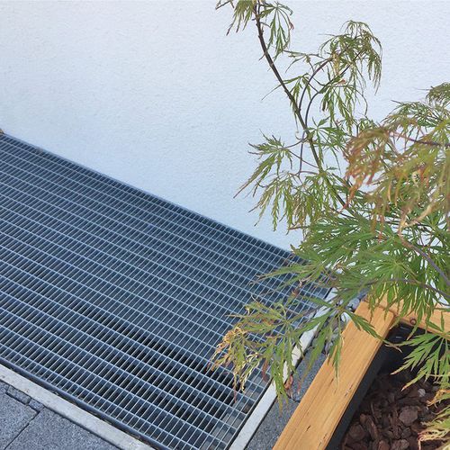 Gitterrost / galvanisiertem Stahl - HEEL-PROOF PL - LANG AND FULTON - für Übergang / für Außenboden / für Treppenstufen