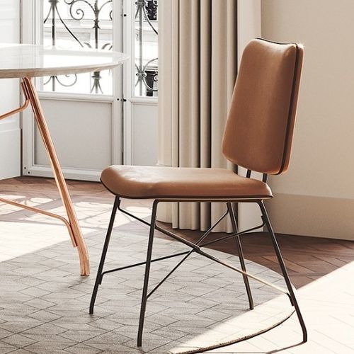 Moderner Stuhl - ORCHARD - Praddy Unipessoal lda - für den Innenraum / Nickel / Stoff