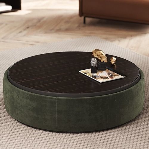 Moderner Couchtisch - DORIA - Praddy Unipessoal lda - Leder / Holzfurnier / lackiertes Holz