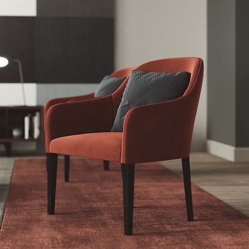 Moderner Sessel - BENEKE - Praddy Unipessoal lda - Stoff / Massivholz / Holz