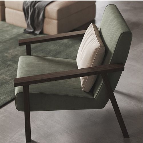 Design-Sessel - DORSEY - Praddy Unipessoal lda - Stoff / Holz / Holz