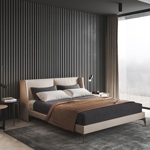 Doppelbett - MEDUSA I - Praddy Unipessoal lda - modern / Polster / Metall