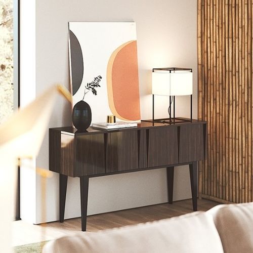 Moderner Konsolentisch - ORCHESTRA - Praddy Unipessoal lda - Holz / Gestell aus Holz / mit Schublade
