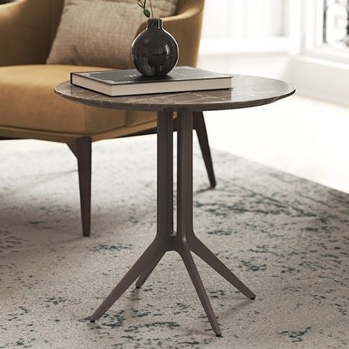 Moderner Beistelltisch - FLAMINGO I - Praddy Unipessoal lda - Metall / Marmor / Gestell aus Metall