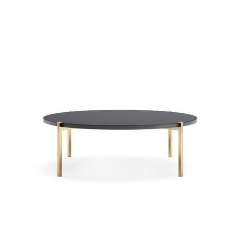 Moderner Couchtisch - TIGER II - Praddy Unipessoal lda - Metall / Holzfurnier / Gestell aus Holz