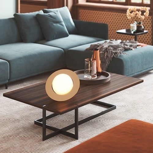 Moderner Couchtisch - DARLING - Praddy Unipessoal lda - Holzfurnier / Gestell aus Holz / rechteckig