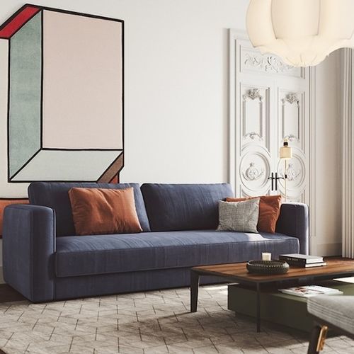 Modulsofa - GLENN - Praddy Unipessoal lda - modern / für Wohnzimmer / Stoff