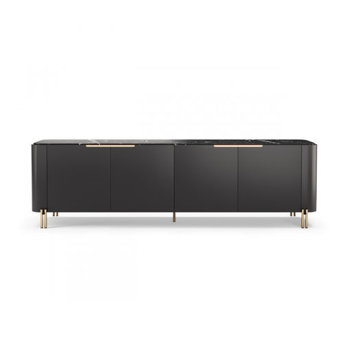 Modernes Sideboard - NT038 - Praddy Unipessoal lda - Metall / Bambus / mit Schubladen