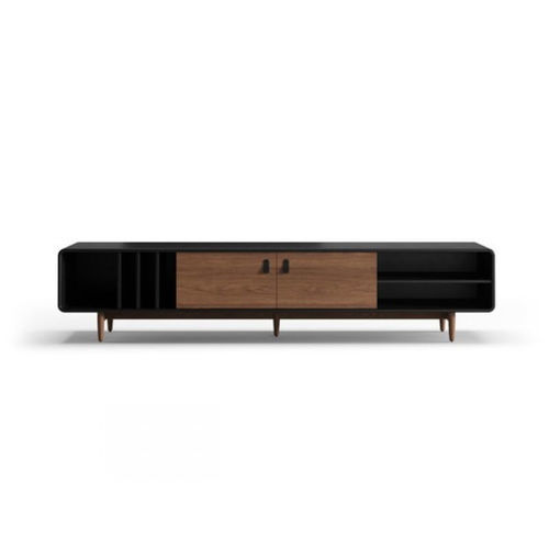 Moderner TV-Ständer - SOPRANO - Praddy Unipessoal lda - mit Regal / Holz / für Privatgebrauch