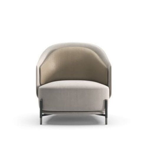 Moderner Sessel - BATON I - Praddy Unipessoal lda - Samt / Edelstahl / Luxus