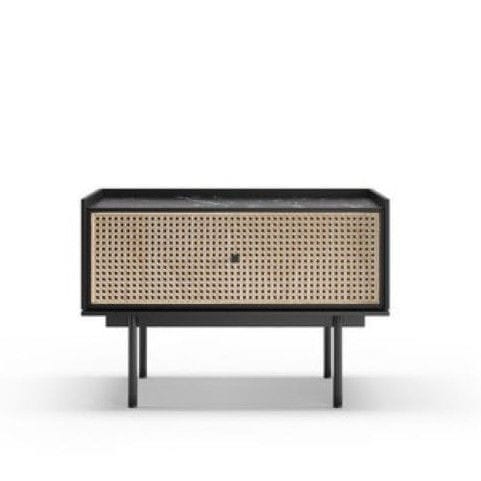 Moderner Nachttisch - CELLO I - Praddy Unipessoal lda - Metall / Rattan / Gestell aus Metall