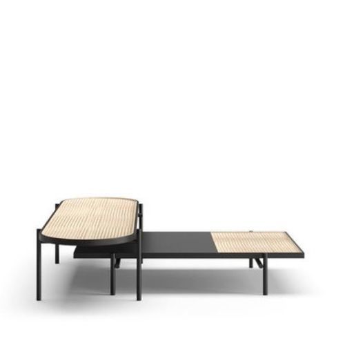 Moderner Couchtisch - CELLO III - Praddy Unipessoal lda - Rattan / oval / für Privatgebrauch