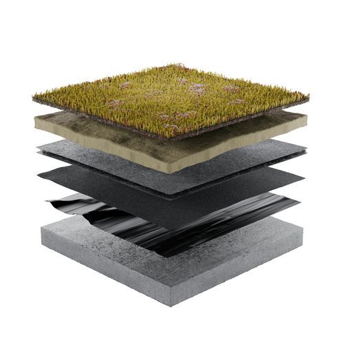 Extensives Gründachsystem - STORMWATER - Urbanscape - für Flachdach / für Flachdach / wasserdicht