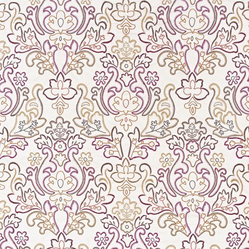 Vorhangstoff - REGENCY : GEORGE - WIND - Motiv / Polyester / Jacquard