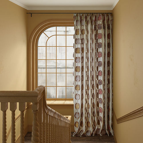 Vorhangstoff - WINGS : ALLEGRO  - WIND - Motiv / Polyester / Baumwolle