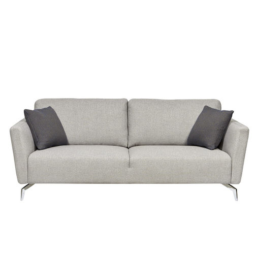 Modernes Sofa - CONCORDE - MOULINS - Stoff / grau / schwarz