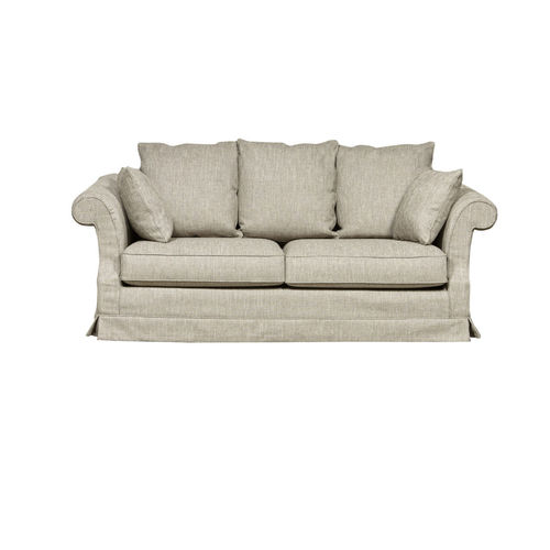 Ecksofa - MOULINS - Bett / Landhausstil / Stoff