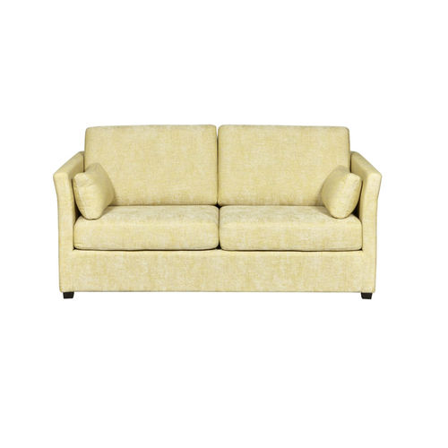 Bettsofa - COURCELLES - MOULINS - modern / Stoff / gelb