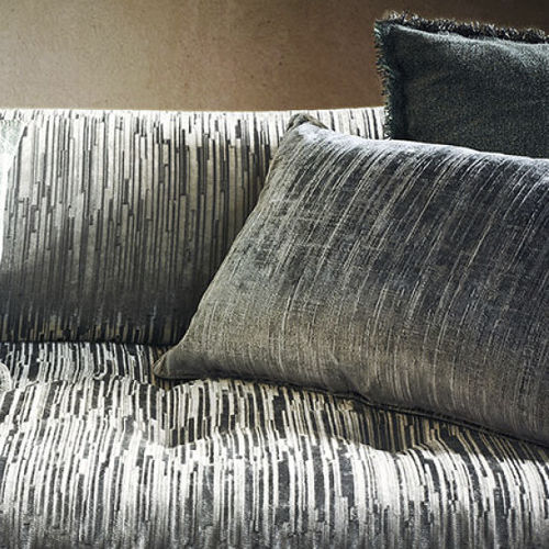 Möbelstoff - KALEIDO : LIXIER - BLACK EDITION - Motiv / Polyester / Baumwolle