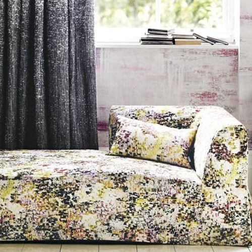 Möbelstoff - DESIRE : BREATHE - BLACK EDITION - Motiv / Polyester / Baumwolle