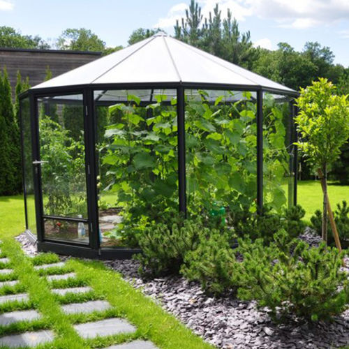 Polycarbonat-Pavillon - RINGO - GARDENIS UAB - Stoffdach
