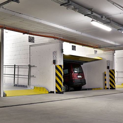Schräge Parkhebebühne - SUVSLOPE - Modulo parking - hydraulisch