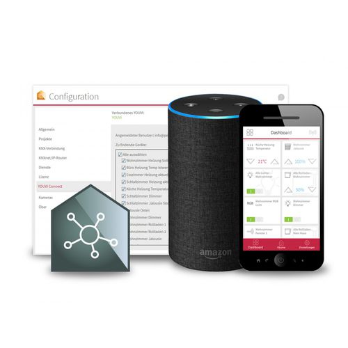Lichtsteuerungssoftware - YOUVI CONNECT - PEAKnx - Überwachung / Plug-in / für Gebäudeautomation