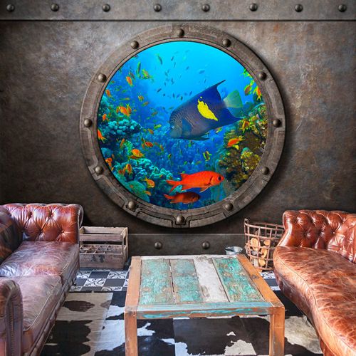 Moderne Tapete - SUBMARINE WINDOW - WALL DESIGNERS - Motiv / 3D-Effekt / Vlies