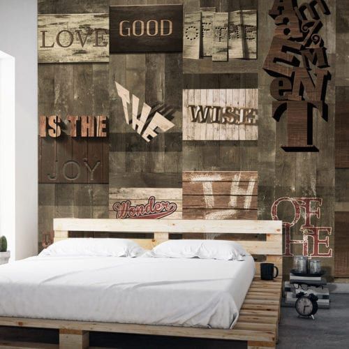 Moderne Tapete - PLATO – THE PLEASURES OF LIFE - WALL DESIGNERS - Motiv / braun / Vlies