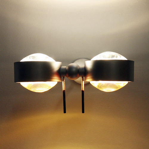 Moderne Wandleuchte - PUK SIDE TWIN - Top Light GmbH & Co. KG. - für Außenbereich / Metall / Glas