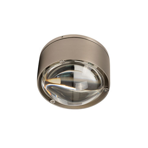 Moderne Deckenleuchte - PUK ONE 2 - Top Light GmbH & Co. KG. - rund / Borosilikatglas / Metall