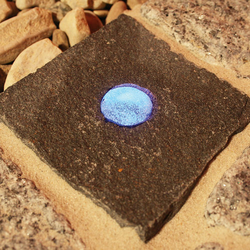 Naturstein-Pflasterstein - LIGHT STONE - LICHTPUNKT - Top Light GmbH & Co. KG. - für Außenbereich / für Terrasse / für Garten