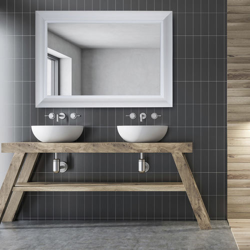 Wandmontierter Spiegel für Badezimmer - CASTLE LIGHT - Top Light GmbH