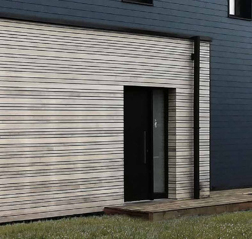 Eingangstür - 03 - Finstral - Aluminium / Schiebe / modern