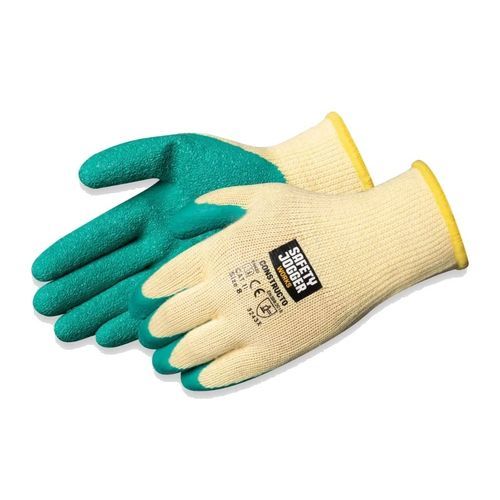 Umschlaghandschuh - CONSTRUCTO - safetyjogge - Baumwolle / Latex / Polyester