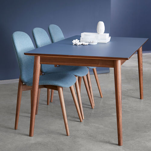 Moderner Esstisch - SESAME - PBJ Design House - Eiche / Nussbaum / rechteckig
