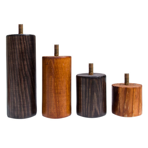Holz-Bettpfosten - Mindol - Aluminium