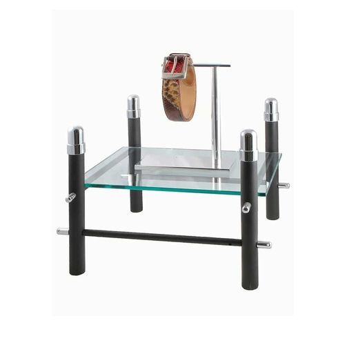 Contract-Präsentiertisch - BASSO - Del Barba Lavorazioni Metalli Srl - für Ausstellungsraum / Aluminium / Messing