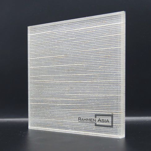 Möbeldekorplatte - HANF  - Rahmen (Asia) Limited - für Innenausbau / Glas / für Gewerbegebrauch
